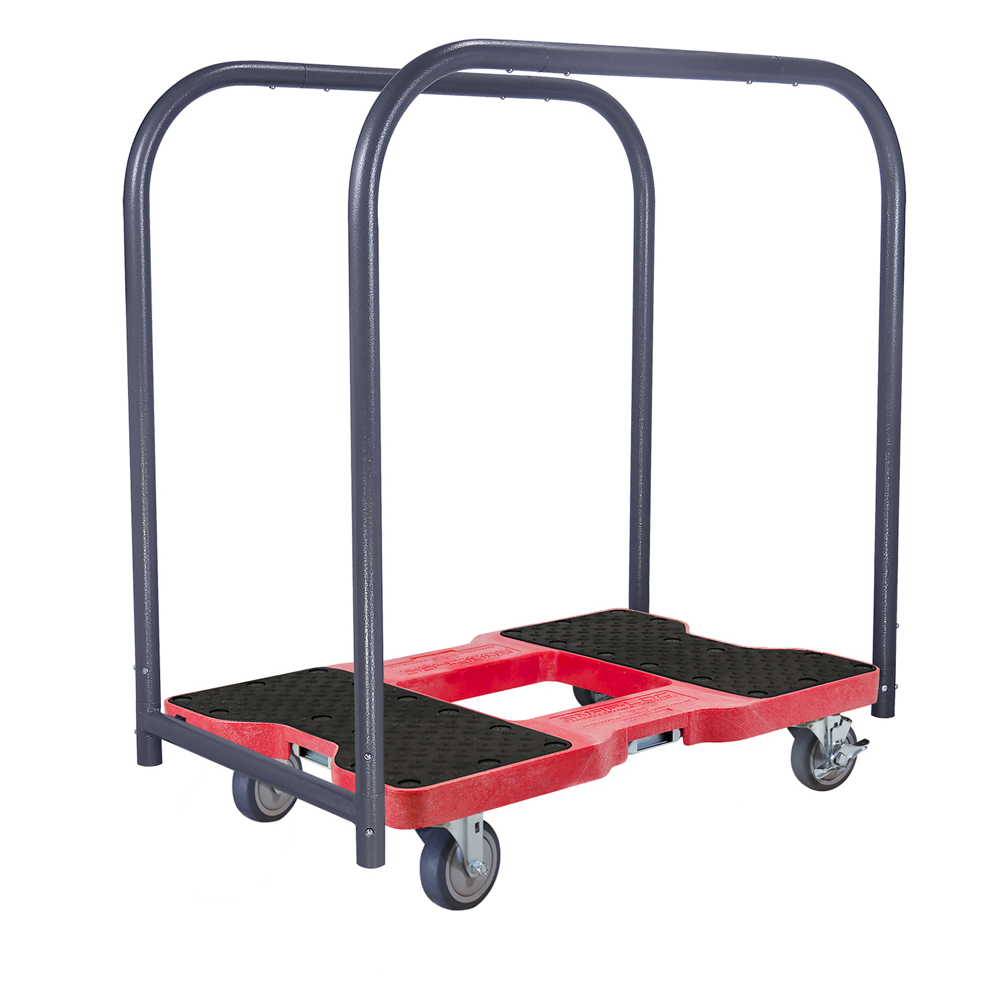 Snap-Loc General Purpose E-Track Panel Cart Dolly - 1200-Lb. Capacity, 38in. Height, Red, Model# SL1200PC4TR